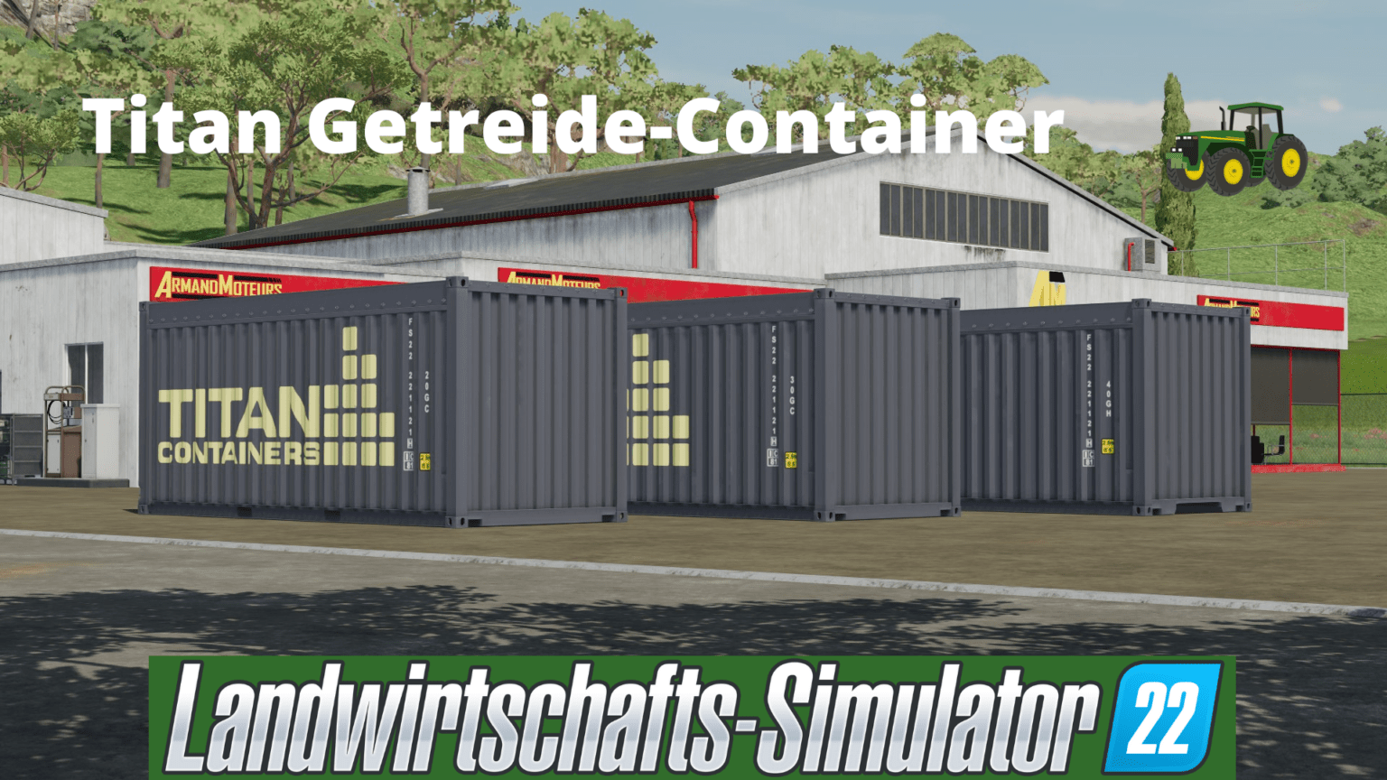 Ls Titan Getreide Container Fs Mods Eu